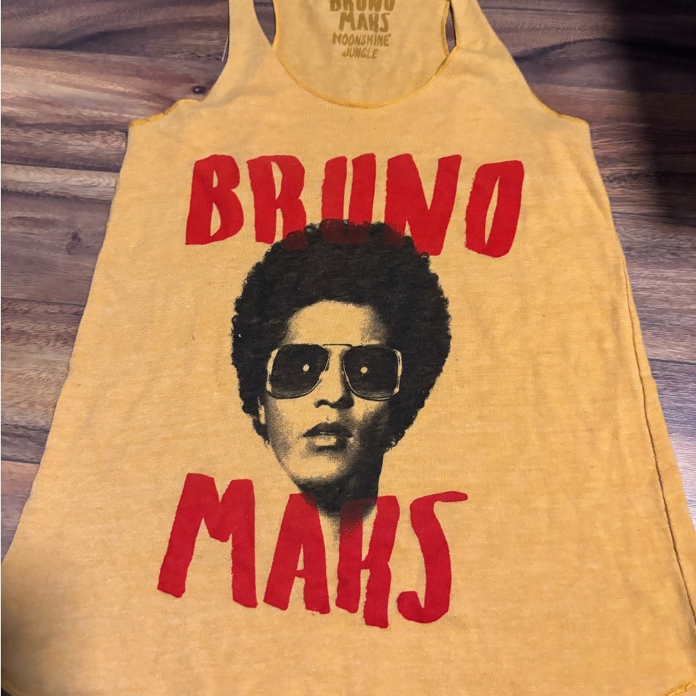 Vintage Bruno Mars camisole.  Size m